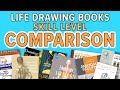 Figure life drawing books  skill level comparison