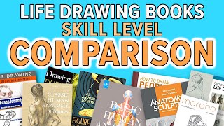 Figure Life Drawing Books - Skill Level Comparison