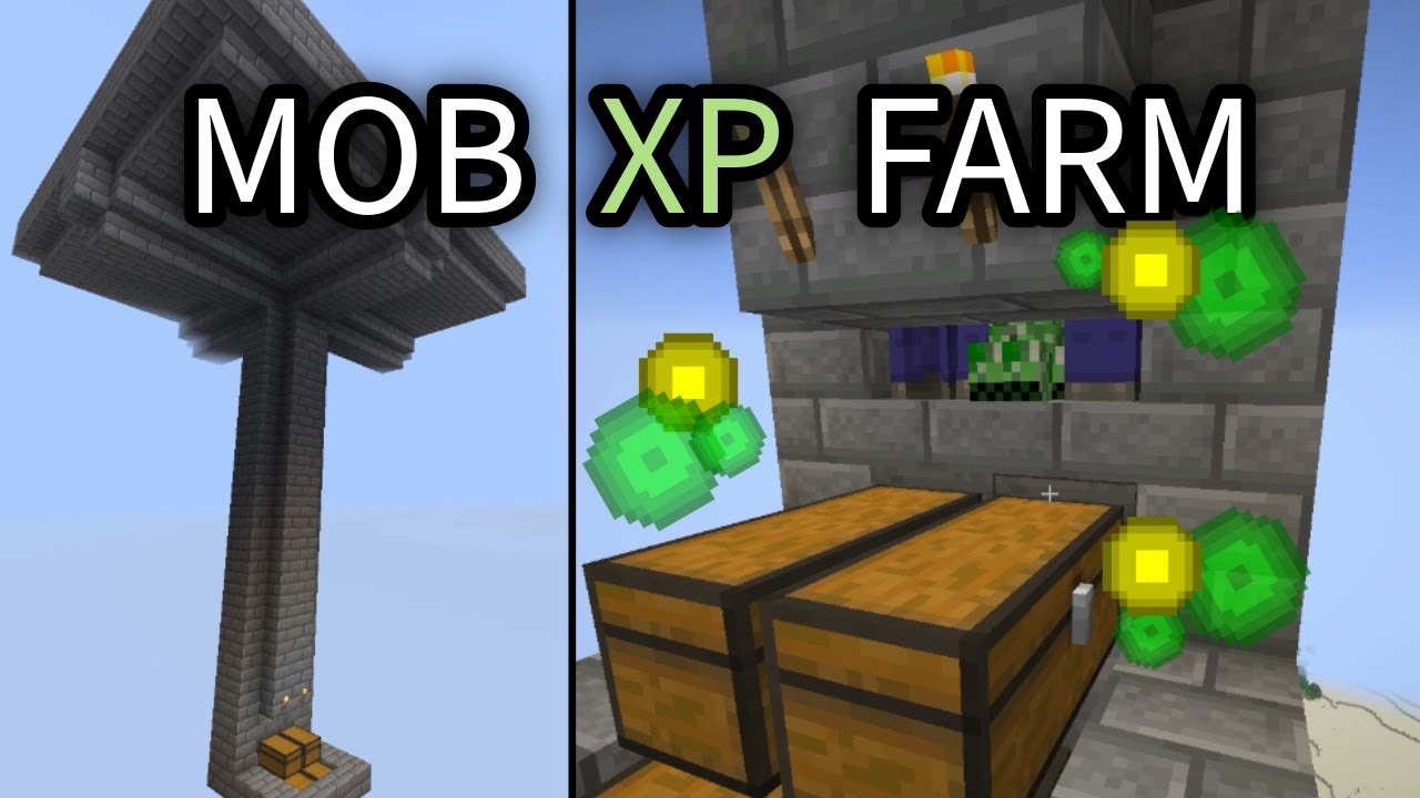 How To Build A Mob Farm In Minecraft Java 1.21.8 - YouTube