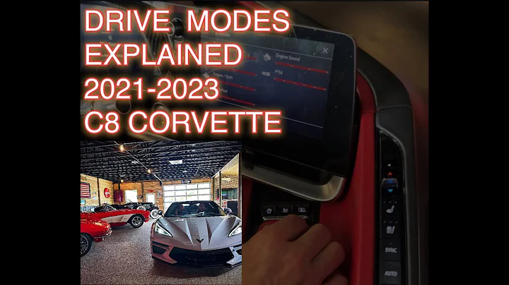DRIVE MODES Explained on Your C8 Corvette!