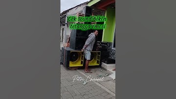 Cek sound bikin tetangga emosi... #videoshort #soundsystem #hajatan #horeg #soundomahan #karnaval