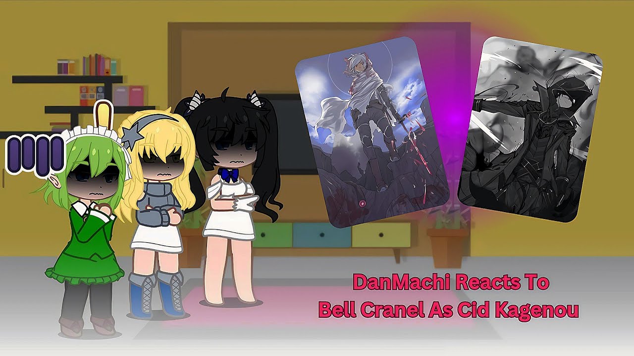 DanMachi Reacts To Bell Cranel As Cid Kagenou | 1/3 | Rus/Eng | DanMachi/The Eminence In Shadow