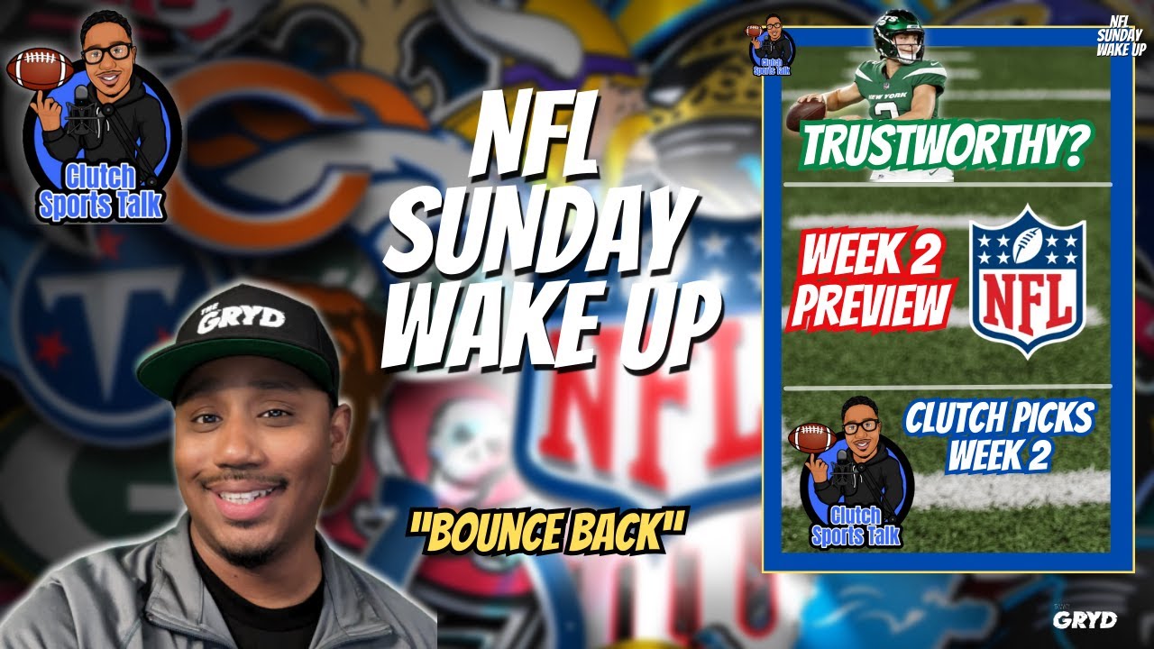 "BOUNCE BACK!" | NFL SUNDAY WAKE UP ⏰️