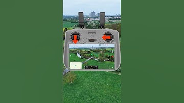 Mastering Drone Object Tracking: Cinematic Shots with Stick Control | #djimini4pro #cinematic #short