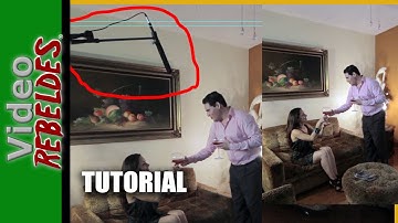 Como borrar objetos en un vídeo (ejemplo un boom) /Tutorial after effects