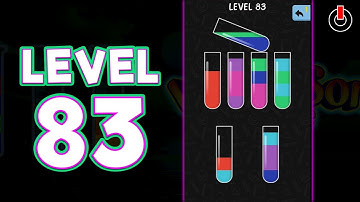 Water Color Sort Level 83 Solution