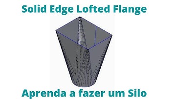 Solid Edge Lofted Flange