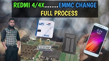 REDMI 4/4X.... EMMC CHANGE|| Redmi 4/4x...... Emmc Change without CPU 🙏NOO®️ MOBILE FIXER