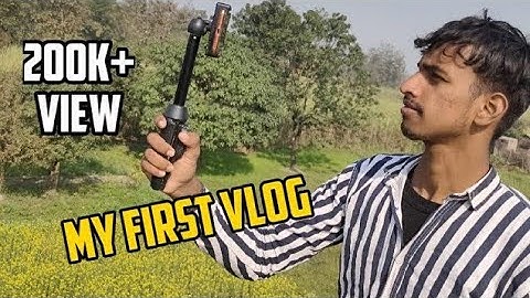 My First Vlog | My First Video | My First Vlog On YouTube | #vlogyvikash #vlog #My first vlog