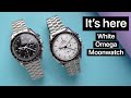 Its here the white dial omega speedmaster moonwatch