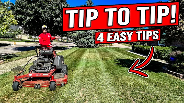 How To Get Perfect Lawn Stripes GUARANTEED! [How To Tutorial]