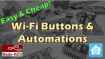 WiFi Buttons & Automations - Tasmota & NodeRed