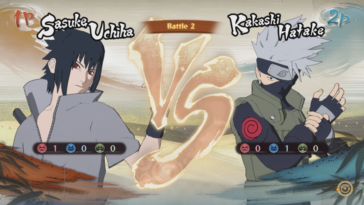 Sasuke Uchiha Vs Kakashi Hatake Naruto Ultimate Ninja Storm 4 Youtube