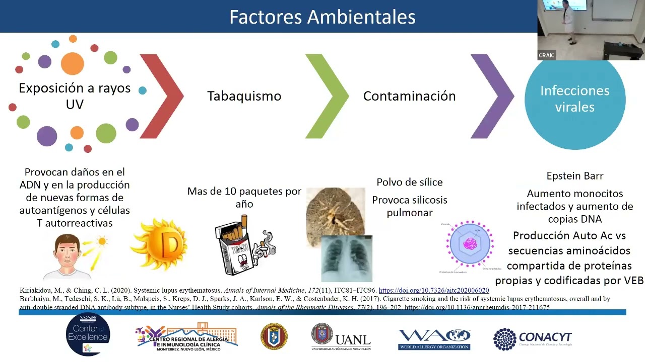 Lupus eritematoso sistémico. Síndrome de anticuerpos antifosfolípido