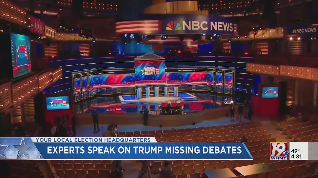 Experts Talk on Trump Missing Debates Dec. 6, 2023 News 19 at 430