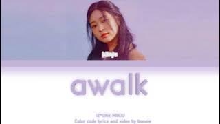 IZ*ONE MINJU - A WALK [ color coded lyrics Eng/Rom/Han ] (COVER)