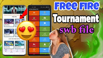 🔥Best Free Fire Tournament SWB File 2025| Sketchware Pro Project Tutorial| best tournament SWB file📈