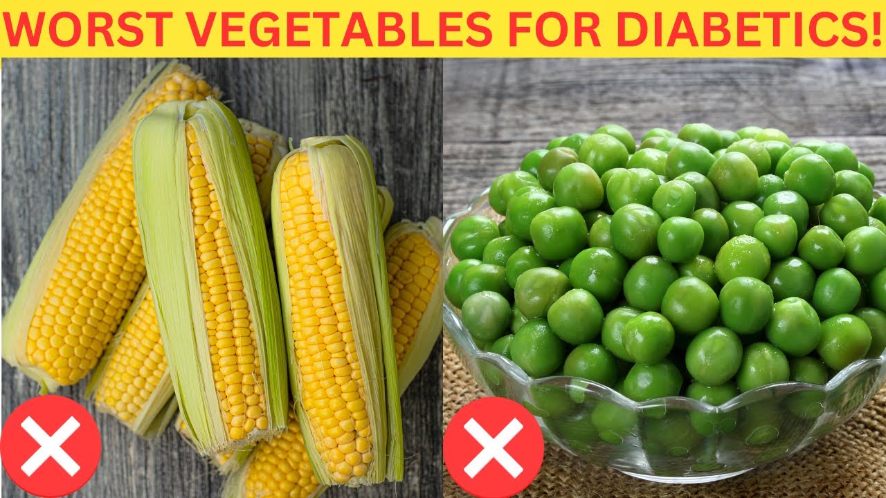 7 WORST Vegetables For DIABETICS YouTube