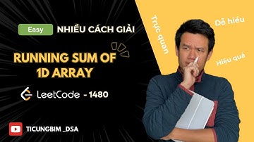 Leetcode 1480 - Running Sum of 1D Array - Ngắn gọn và dễ hiểu