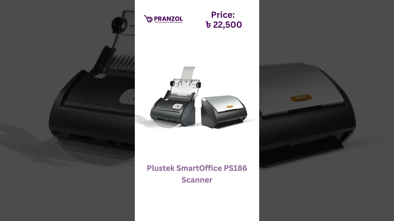 Plustek SmartOffice PS186 Scanner || Pranzol.com