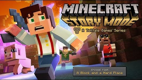 Minecraft: Story Mode S1E4 – A Block and a Hard Place | Full Walkthrough / Longplay