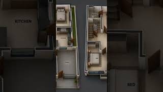 5 Marla house design Elevation 3D house Rander real estate Architecture luxury house modern house