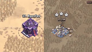 Root Riders With Double Hero Charge ( TH15 vs TH18 ) Clash of Clans | War | Attack Strategy
