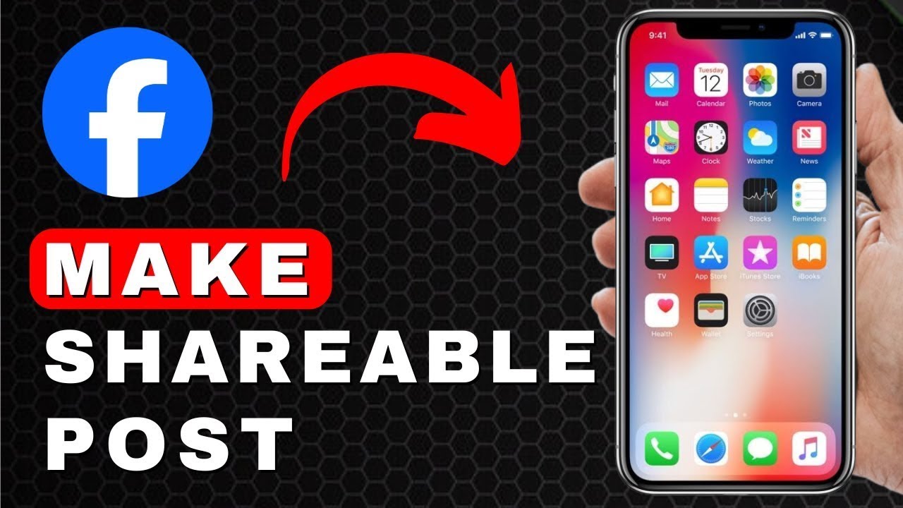 How to Make a Post Shareable on Facebook | Android & iOS (2025) - YouTube