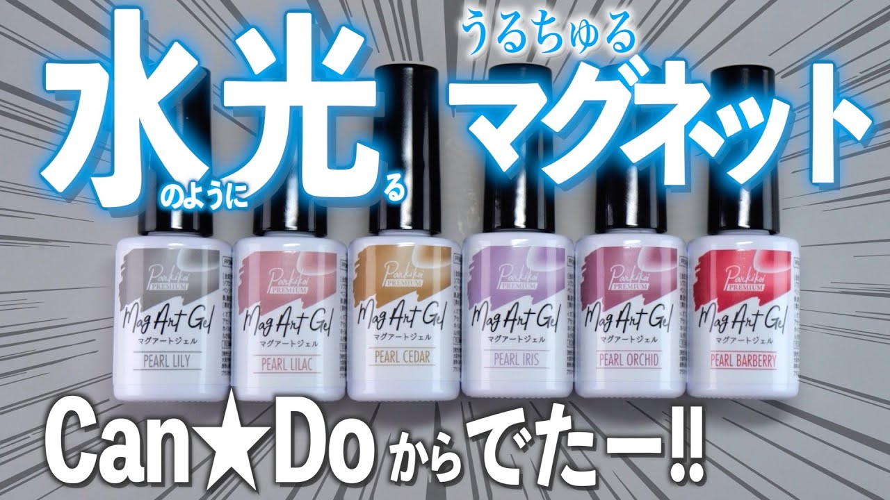 キャンドゥ新発売のマグネットネイルジェル【ネイリストASKA】