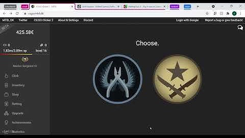 $10000 gamble l CSGO clicker 2