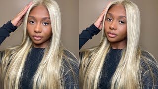 THIS BLONDE 26 INCH WIG IS BOMB! 🔥😍 5 Minute Wear &amp; Go Wig Install | Ft. Ashimary Hair