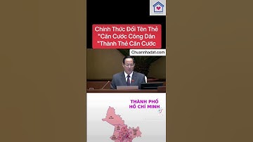 Chính Thức Đổi Tên Thẻ "Căn Cước Công Dân "Thành Thẻ Căn Cước