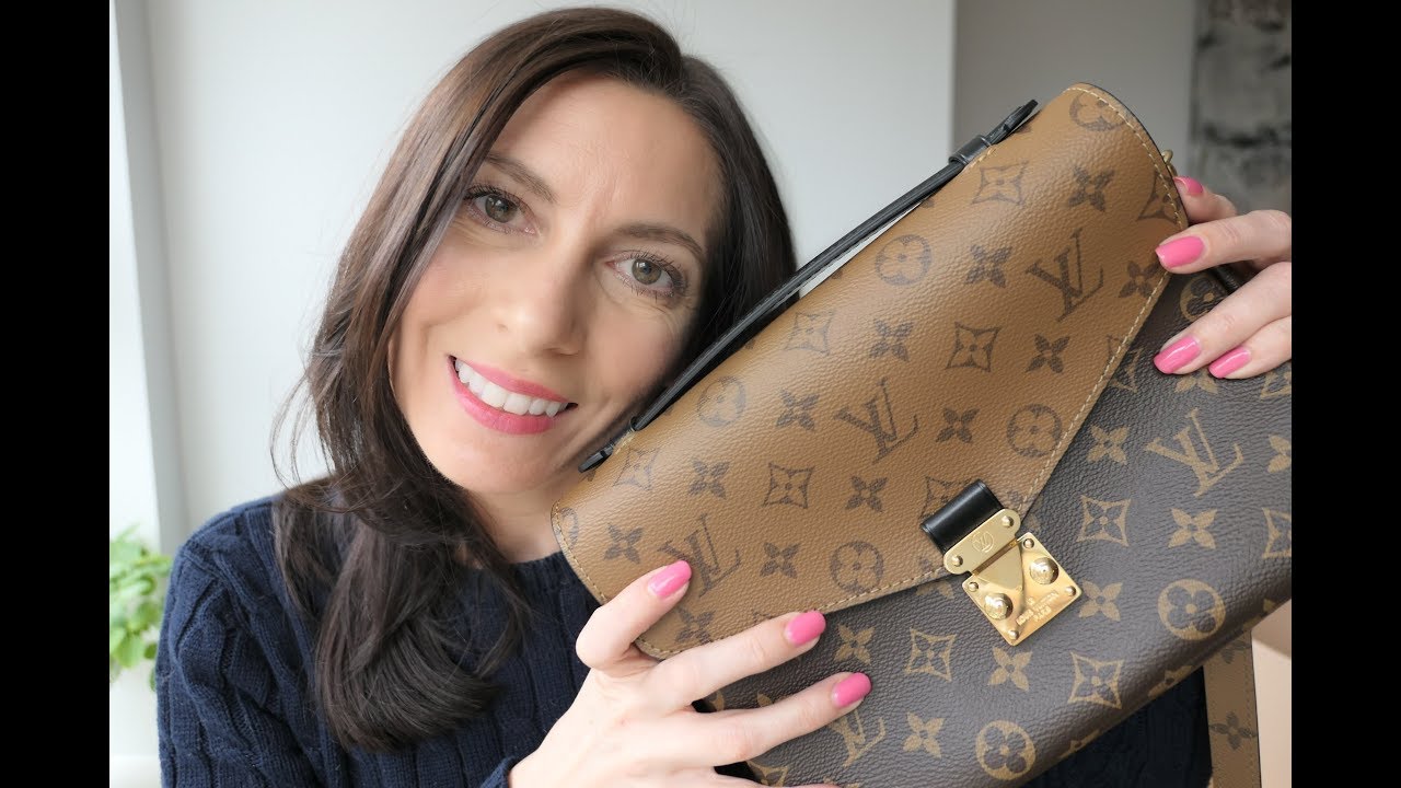 Unboxing Louis Vuitton Pochette Métis in Reverse Monogram 