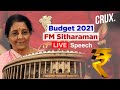 FM Nirmala Sitharaman Budget Speech LIVE | Budget 2021 LIVE Updates