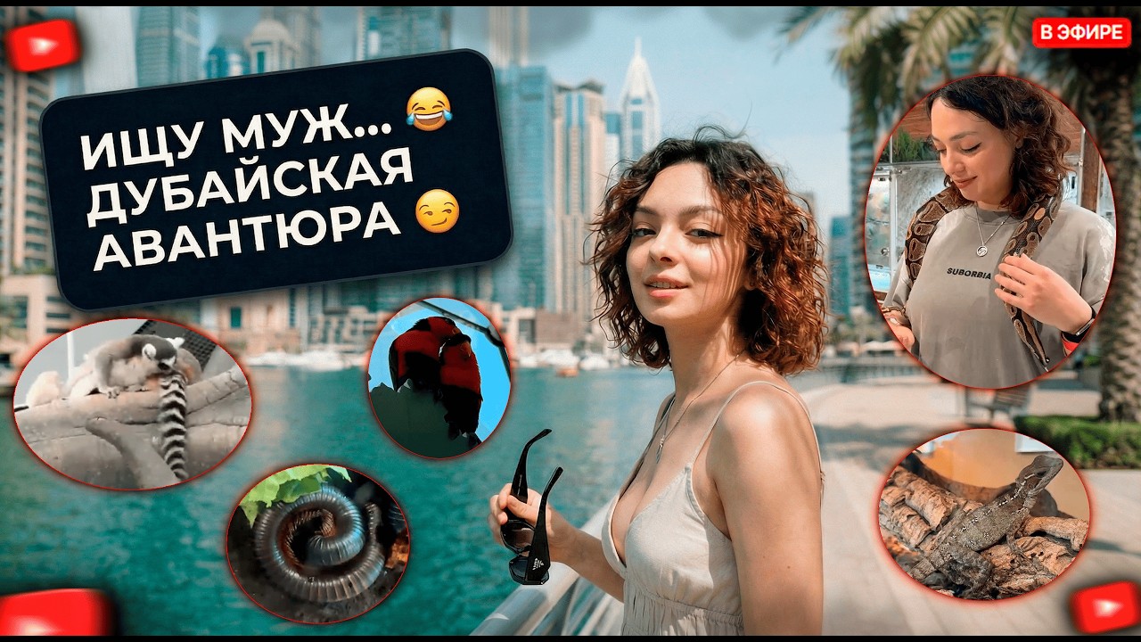 КОРЯ в ЗООПАРКЕ в ДУБАЕ // ДУБАЙСКАЯ АВАНТЮРА #1