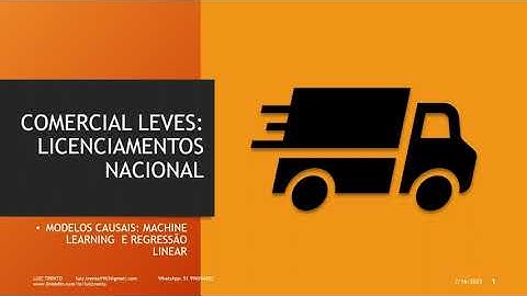 COMERCIAL LEVES REVISÃO JULHO/2023: MODELOS CAUSAIS, MACHINE LEARNING REGRESSÃO LINEAR USANDO PYTHON