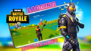 Fix Fortnite lagging issue on Mobile | Boost FPS on Fortnite Game