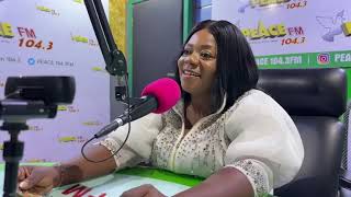 Piesie Esther 's interview on Yeekor Asore With Evangelist King David On Peace 104.3 FM