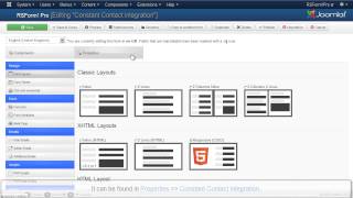 RSForm!Pro Constant Contact
