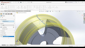 SolidWorks Alloy Wheel 3D Tutorial_ Make Rim to Complete Wheel Design Part-3