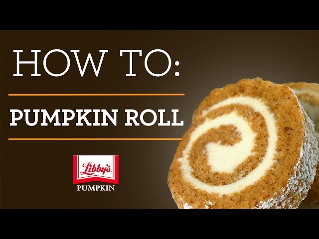 Cream Cheese Pumpkin Roll, Libby's Pumpkin Roll