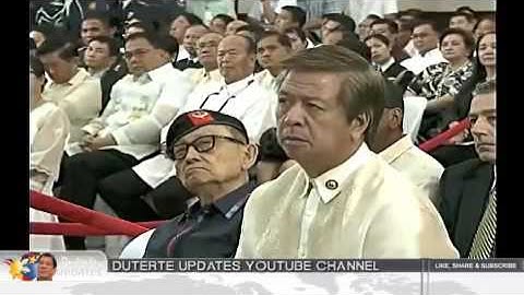 PRESIDENT RODRIGO DUTERTE SPEECH IN PNP ASSUMPTION OF COMMAND CEREMONY @ CAMP CRAME