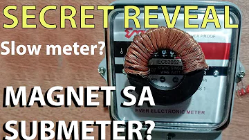 Electric Submeter Hack using Magnet Reveal [English Subtitles]