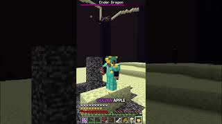 Minecraft Ender Dragon Fight: TNT, Crystals, Overkill & Victory! #shorts
