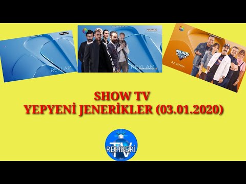 Show TV Jenerikler (03.01.2020 - Kasım 2020)