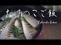 Japanese bamboo shoot rice recipe