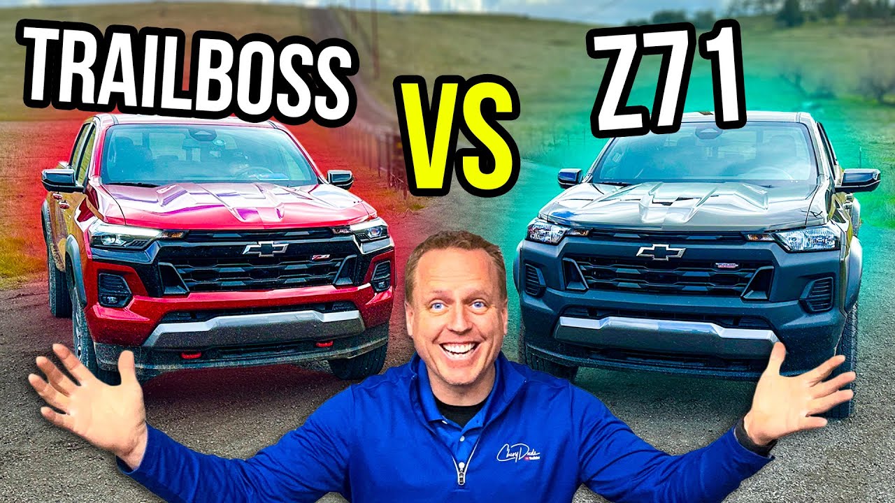 Colorado Z71 vs. Trailboss: What's the difference?