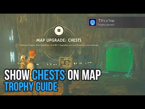 Star Wars Jedi: Survivor Chest Map Upgrade Location | It's a Trap! Trophy Guide