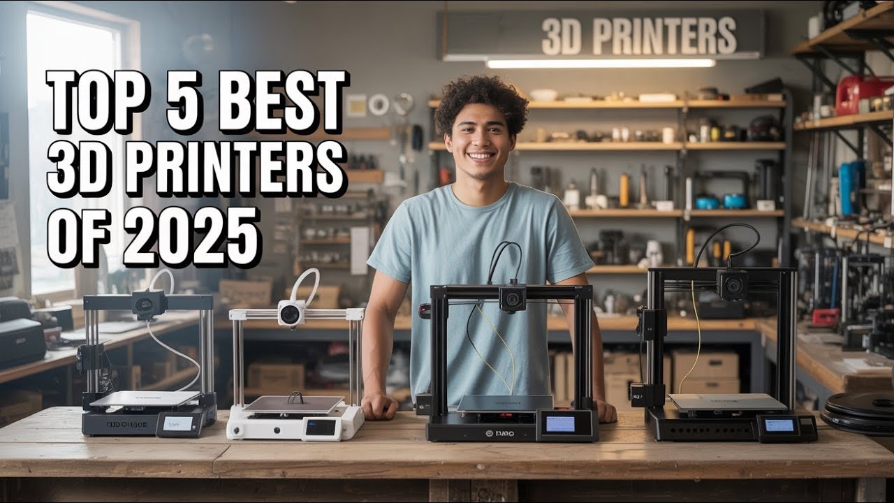 Top 5 Best 3D Printers of 2025 | Ultimate Buying Guide for Beginners ...