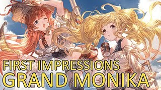 【Granblue Fantasy】First Impressions on Grand Monika